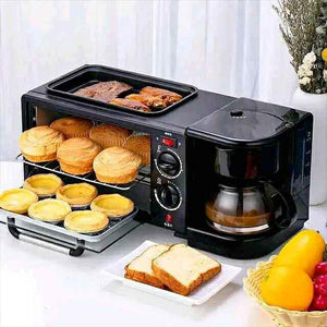 Mini four électrique 3 en 1 pour tous vos cuissons (PROMO FÊTE DES MÈRES - Stock presqu'épuisé)
