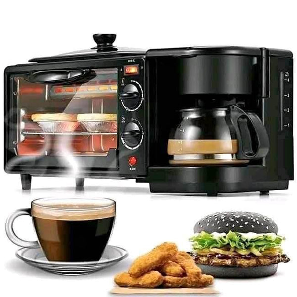 Mini four électrique 3 en 1 pour tous vos cuissons (PROMO FÊTE DES MÈRES - Stock presqu'épuisé)