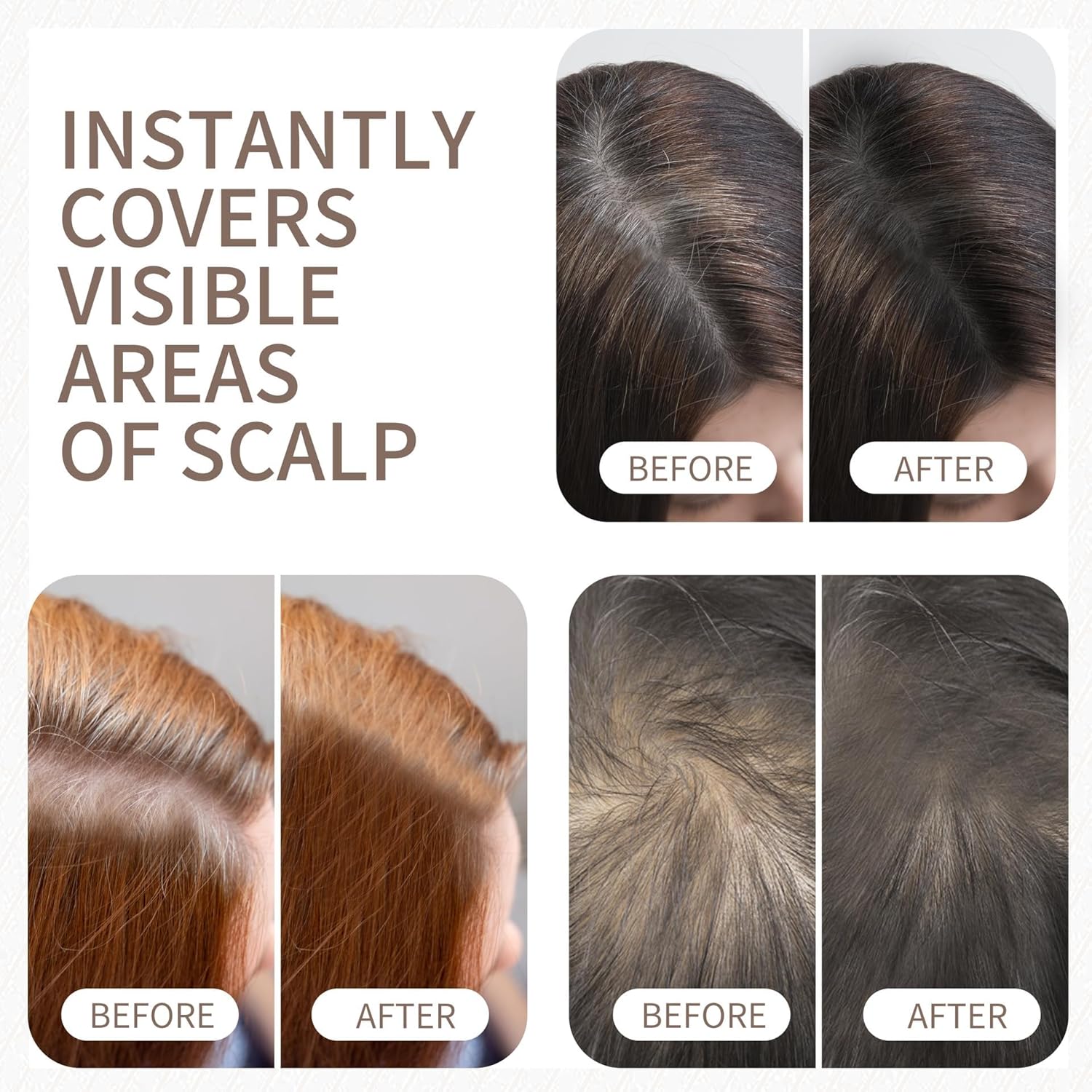 Correcteur capillaire instantané résistant à l'eau  (PROMO BLACK FRIDAY - Stock presqu'épuisé)