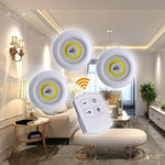 Lumière Led sans fil à télécommande - 1 acheté, 2 offerts (EN PROMOTION - Stock presqu'épuisé)