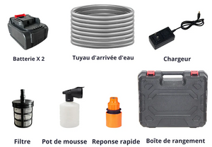 Nettoyeur Haute Pression Sans Fil – Puissant, Portable & Ultra Polyvalent  (Stock très limité - juste quelques pièces)