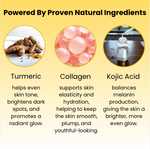 Masque de nuit à l'acide kojique et au curcuma  - Anti taches, fards, bouton, visage gras (PROMO BLACK FRIDAY -60%)